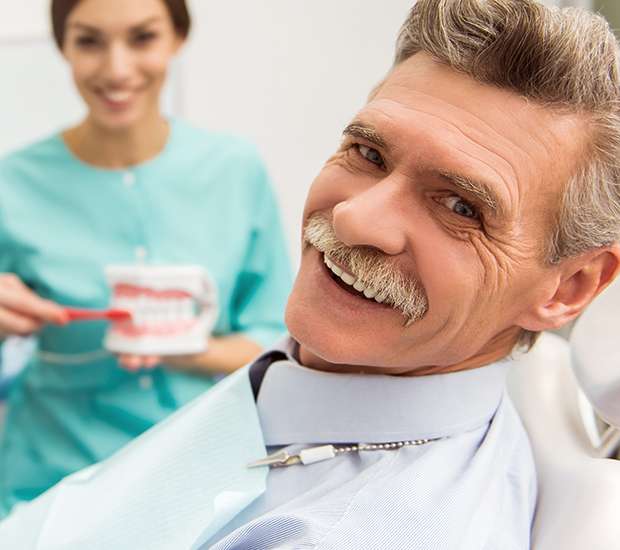 Flushing Denture Care